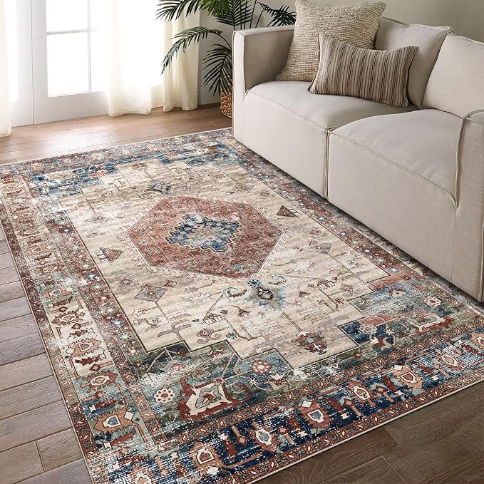 vivorug 6x9 Area Rug, Ultra-Soft Washable Rug - Image 8