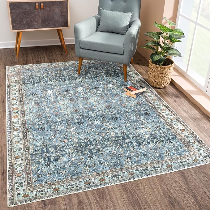 Bloom Rugs Washable Non-Slip 6' x 9' Rug by BloomRugs