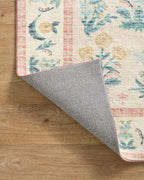 Loloi Rifle Paper Co. Eden Collection EDE-01 Mughal Rose Blush 5'-0" x 7'-6" - Image 6