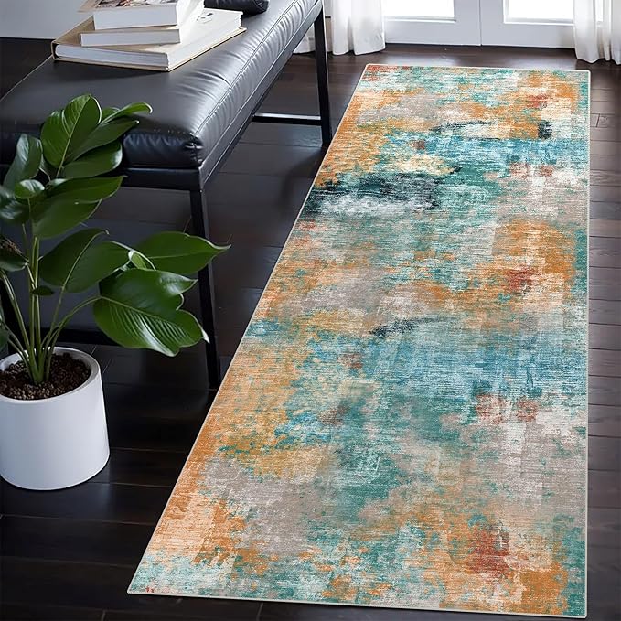 vivorug Runner Rug 2'x7' Machine Washable Non-Slip Runners by vivorug