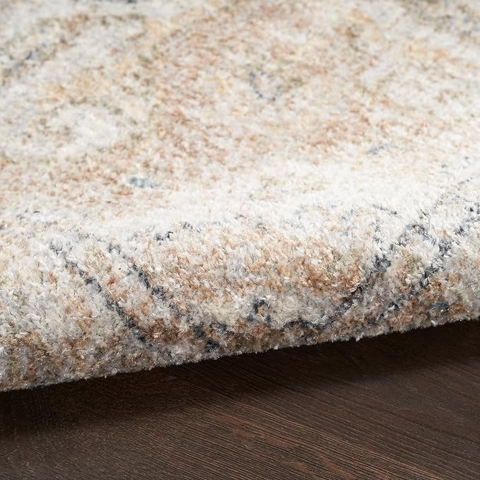 Nourison Home Astra Machine Washable Beige 7'10" x 10' Area Rug - Image 9