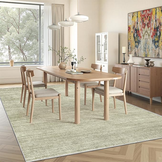 Art&Tuft Washable Rugs 5x7, Low Pile Area Rugs - Image 5