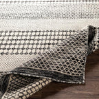 Mark&Day Wool Rugs, 5x7 Tervoort Global Black Area Rug, Bedroom or Kitchen - Image 5