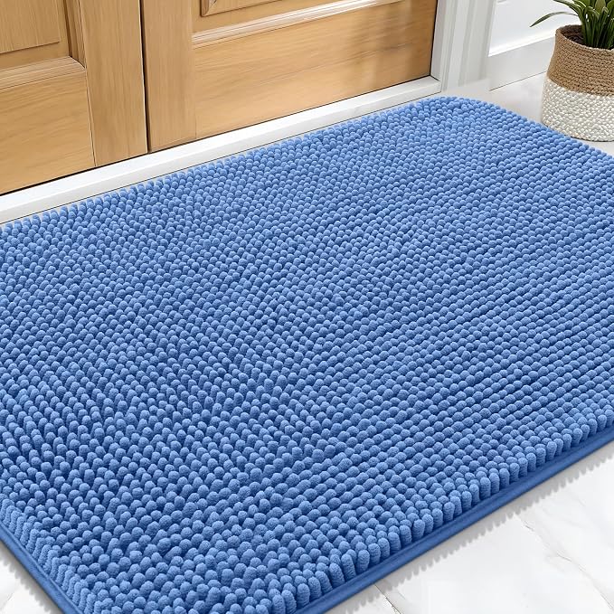 OLANLY Dog Door Mat for Muddy Paws 30x20, Absorbs Moisture and Dirt, Absorbent by OLANLY