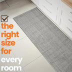 8ft Custom Cut Runner Rug for Narrow Hallways Kitchens - Image 4