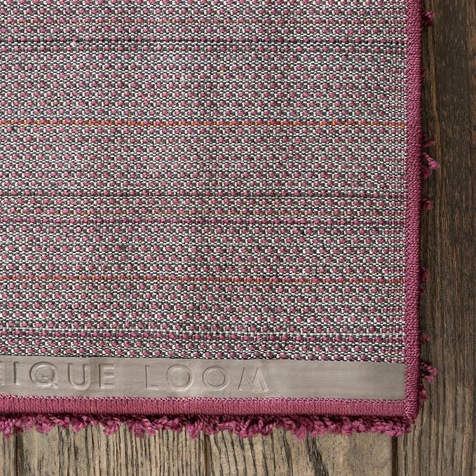 Unique Loom Solid Shag Collection Area Rug - Image 10