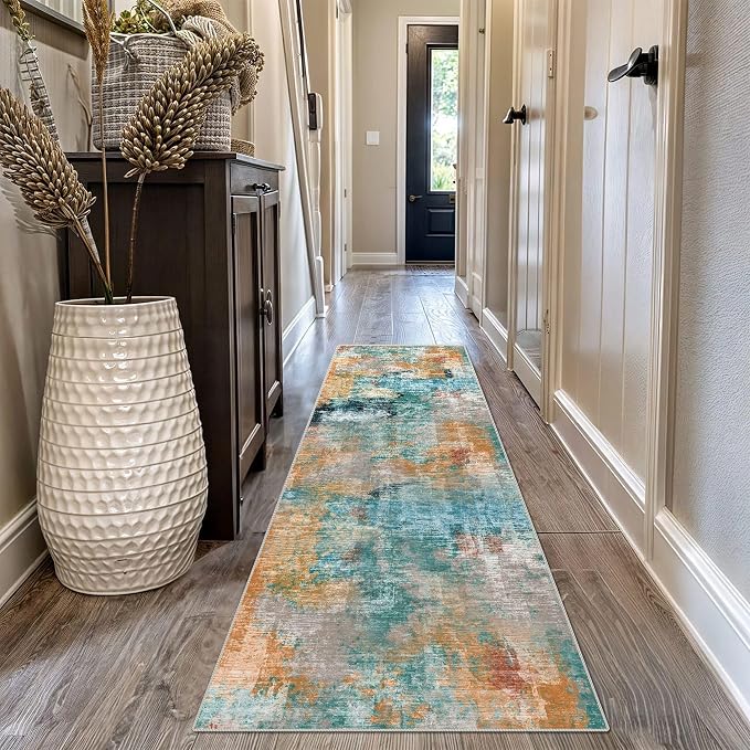 vivorug Runner Rug 2'x7' Machine Washable Non-Slip Runners - Image 3