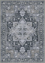 GENIMO 9x12 Area Rugs for Living Room, Machine Washable Non Slip Vintage Rugs - Image 7