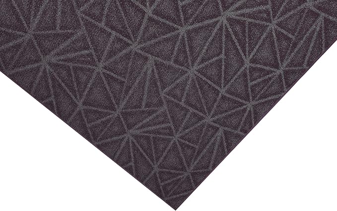 Furnish my Place Geometrical Pattern Indoor/Outdoor Refine Purple Rug, Abstract - Image 2