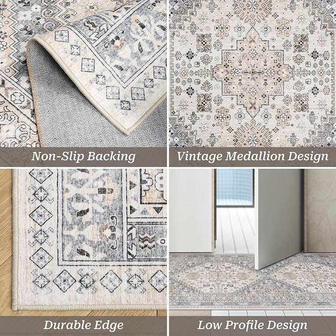 zesthome Washable Runner Rug 2.5x10 - Image 3