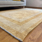 Alfa Rich 7x10 Amber Gold Washable Area Rugs - Image 2