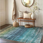 Kokia Abstract Area Rug Living Room 5x7 Colorful Washable Large Rug Bedroom - Image 4