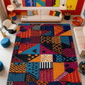 Patchwork Rugs for Bedroom by Unknown