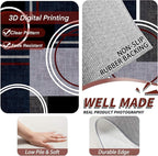 Area Rug 2x3 Modern Abstract Circle Rugs, Machine Washable & Non-Slip - Image 5