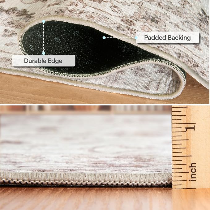 ReaLife Rugs Machine Washable Area Rug Runner - Image 2