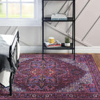 Fame Rugs Turkish Rug. Washable Vintage Oriental Antique Inspired Traditional - Image 4