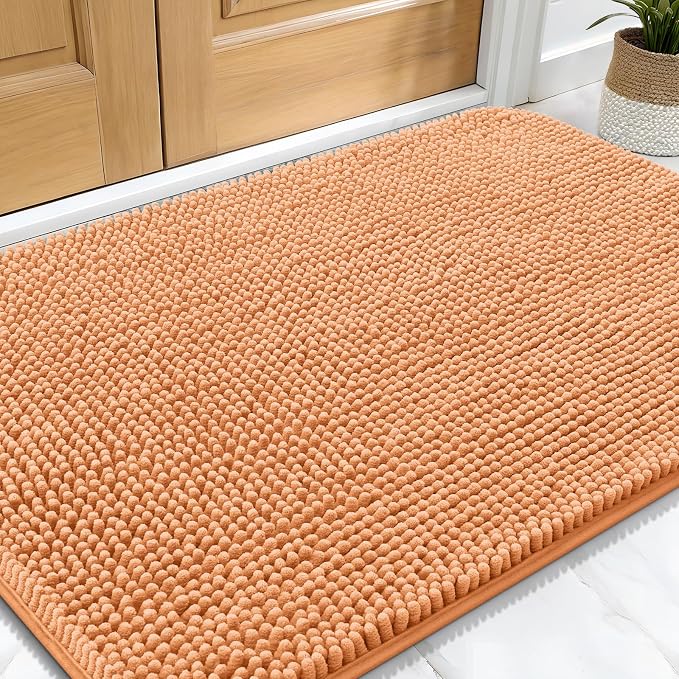 OLANLY Dog Door Mat for Muddy Paws 30x20, Absorbs Moisture and Dirt, Absorbent by OLANLY