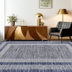 GarveeHome 10x13 Large Washable Geometric Area Rug Non Slip Non Shedding Floor - Image 2