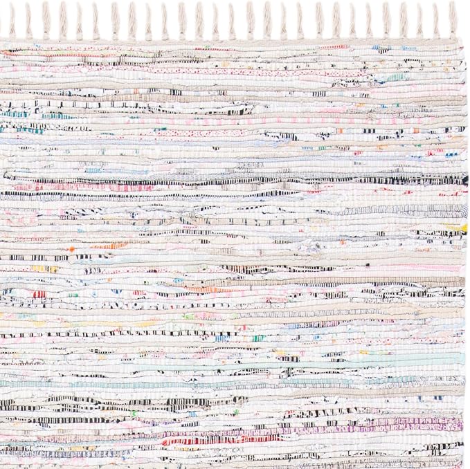 SAFAVIEH Rag Rug Collection Runner Rug - Image 5