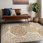 Beverly Rug Outdoor Rug 8x10 Modern Exotic Tropical Leaf Area Rugs - Image 9