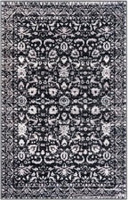Vintage Floral 3x5 Rug, Thin Printed Faux Wool Low-Pile Kitchen Rugs Super Soft - Image 9