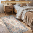 Bavni Runner Rug, Machine Washable Rugs - Image 8