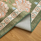 jinchan Elora Floral Corner Rug - Image 8