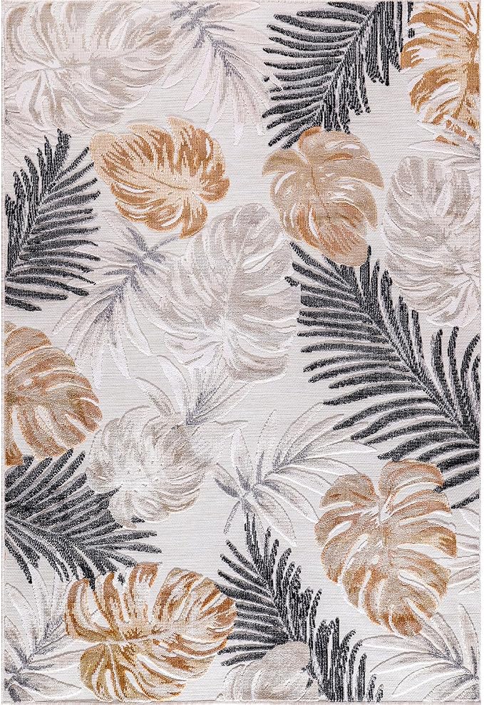 CAMILSON Indoor Outdoor Rug, Easy-Cleaning Non-Shedding Living Room, Garden and - Image 4