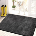 PURRUGS Dirt Trapping Door Mat 20" x 31.5", Non-Slip Machine Washable Entry Rug by PURRUGS
