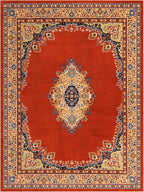 Unique Loom Reza Collection Traditional Persian Style Area Rug, 9 ft 10 in x 13 - Image 3
