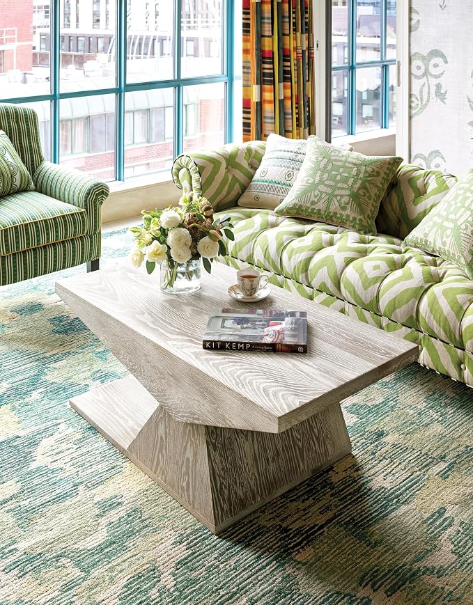 Dash & Albert Ladycross Green Hand Hooked Wool Rug, 8.5 X 11.5 Feet - Image 4