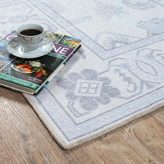 Beige Oushak Rug, Extra Large Area Rugs - Image 8