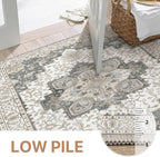 GENIMO 2'6''x10 Runner Rugs for Hallway, Machine Washable Non Slip Vintage Rugs - Image 5