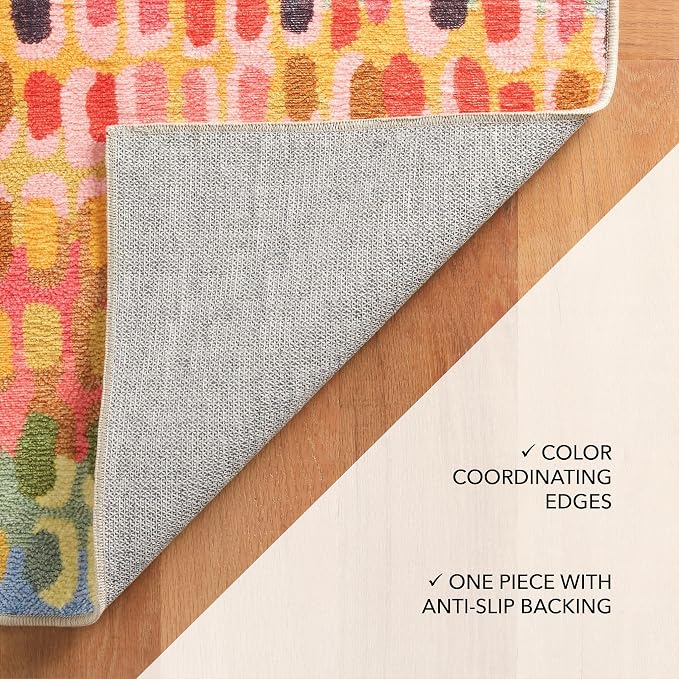 Dash and Albert Paint Chip Machine Washable Area Rug - Image 6