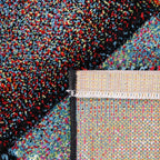 Paco Home Colorful Living Room Rug Checkered Design - Image 5