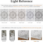 Grey Gray Area Rug 3x5 Washable Vintage Carpet - Image 2