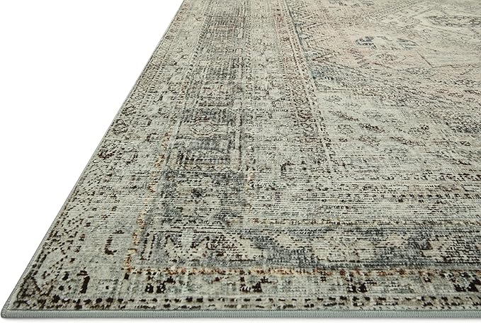 Loloi Magnolia Home by Joanna Gaines Sinclair Collection SIN-04 Natural/Sage - Image 7