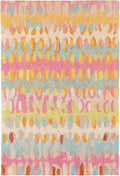 Dash & Albert Paint Chip Stone Hand Micro Hooked Wool Rug, 9.5 X 13.5 Feet by DashAlbert