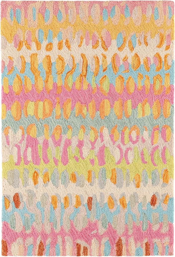Dash & Albert Paint Chip Stone Hand Micro Hooked Wool Rug, 9.5 X 13.5 Feet by DashAlbert