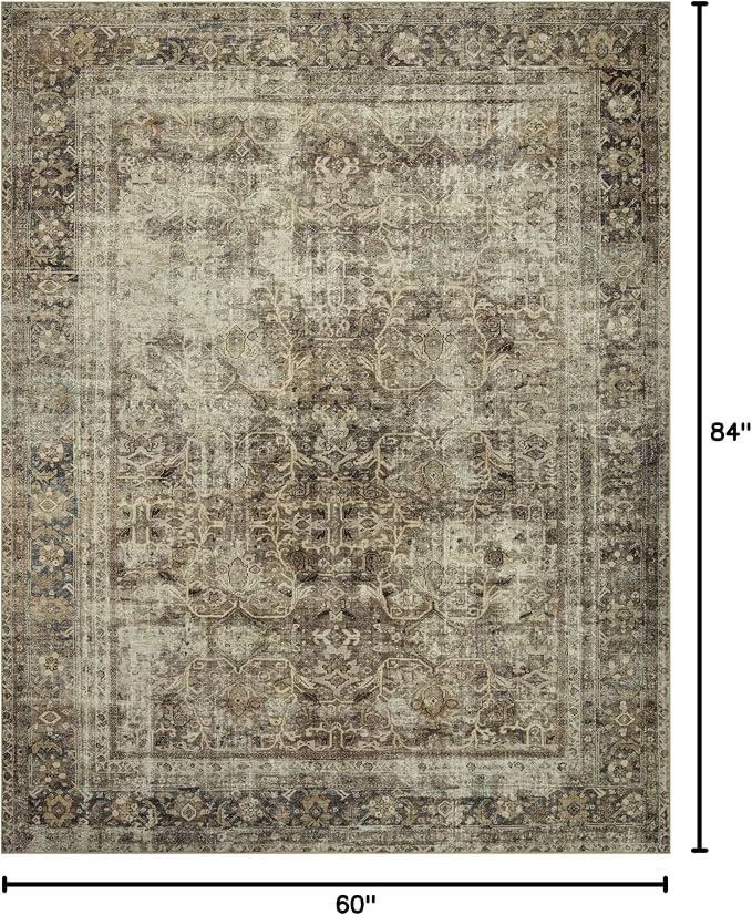 Loloi Magnolia Home by Joanna Gaines Sinclair Collection SIN-01 Pebble/Taupe - Image 2