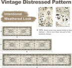 XWZO Runner Rug 2x10ft for Long Hallways, Washable Non-Slip Low Pile Area Rug - Image 2