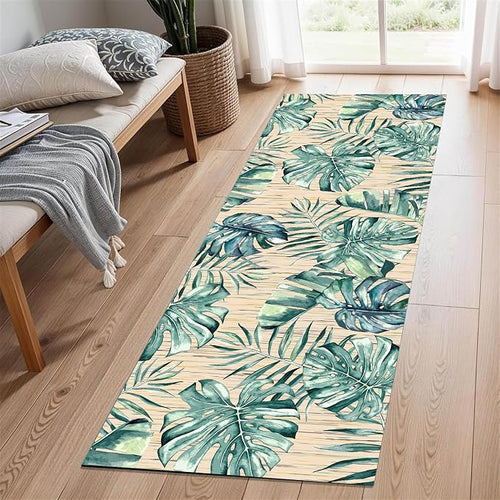 1.3x7 ft Runner Rug Tropical Blue by Unknown