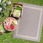 CAMILSON Outdoor Rug 8x10, Modern Outside Rugs by CAMILSONIndoorOutdoorAreaRugs