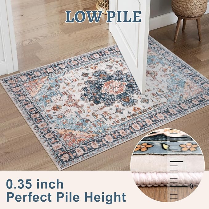 Tangsoo 3x10 Runner Rug for Hallway Long Washable Hallway Runner Rugs, Non Slip - Image 4
