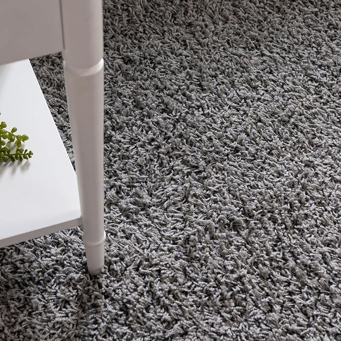 Unique Loom Solid Shag Collection Area Rug - Image 6