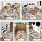 Enkor Runner Rugs for Hallway, 2x8 Washable Soft Non Slip Floor Rugs for Kitchen - Image 7