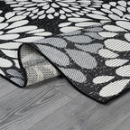 Beverly Rug Outdoor Rug 8x10 Modern Exotic Tropical Leaf Area Rugs - Image 4