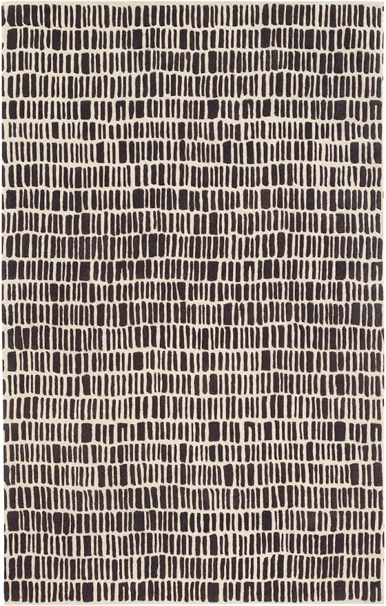 Dash & Albert Roark Charcoal Hand Tufted Wool Rug, 2.5 X 8 Feet by DashAlbert