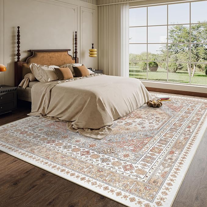 zesthome 10x12 Area Rugs, Stain Resistant Washable Rug, Ultra-Thin Rugs - Image 9
