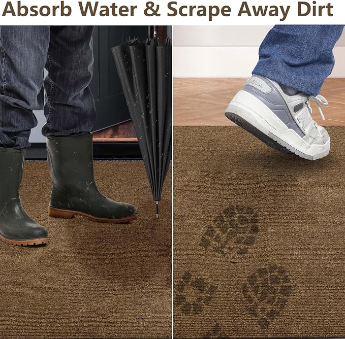 jxgzyy Runner Rugs 2'11" x 9'10", Non Slip Entrance Doormat, Thickness Indoor - Image 4